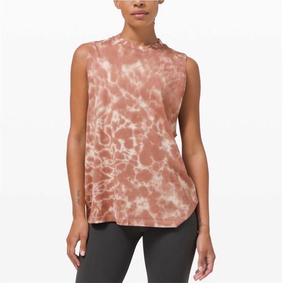 lululemon athletica Tops - Lululemon All Yours Tank- Tie Dye